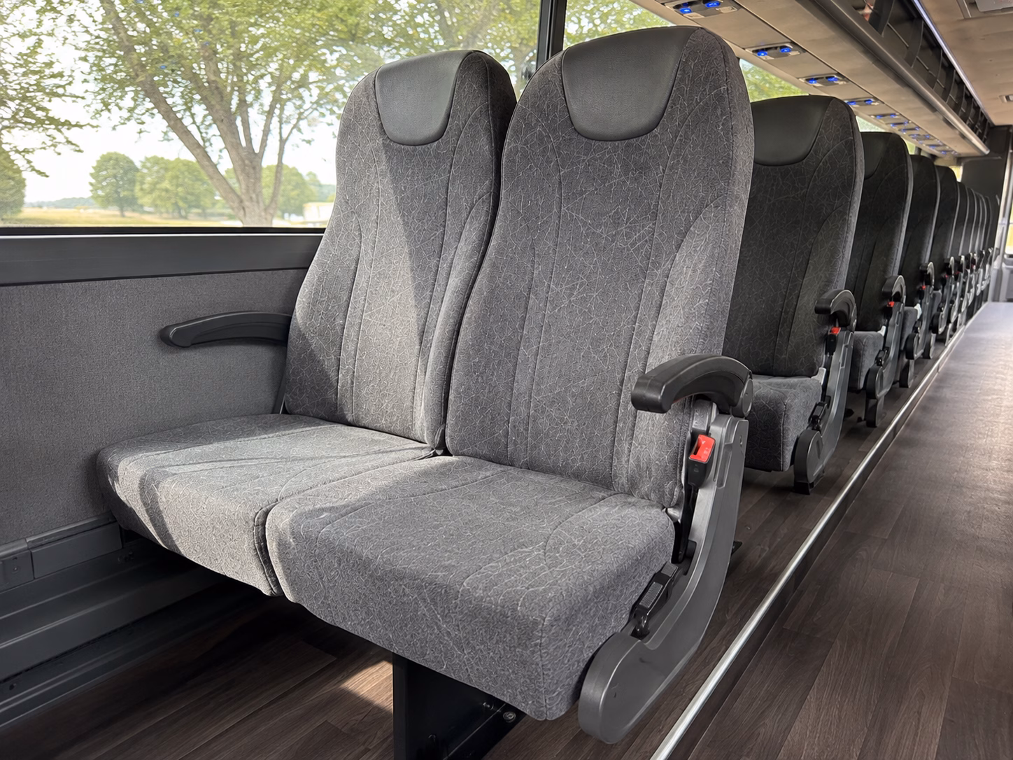 lauderhill charter bus interior
